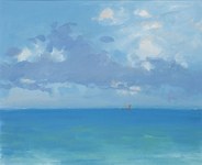 Fishing Boat out at Sea